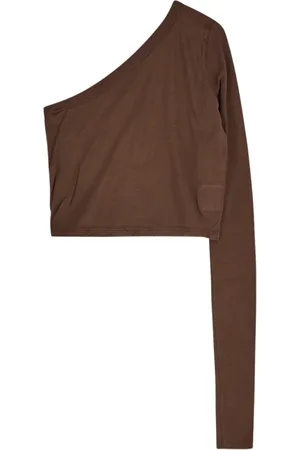 Rick Owens Mujer, Camisetas, Marrón, Talla: L