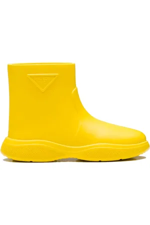 Prada Mujer, Zapatos, Amarillo, Talla: 37 EU