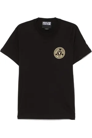 VERSACE Hombre, Camisetas, Negro, Talla: XL
