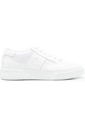 Giorgio Armani Hombre, Zapatos, Blanco, Talla: 44 EU