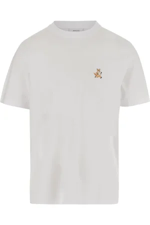 Maison Kitsuné Hombre, Camisetas, Blanco, Talla: L