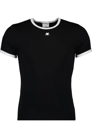 Courrèges Hombre, Camisetas, Negro, Talla: S