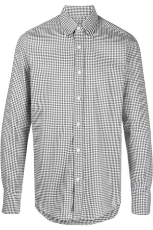 CANALI Hombre, Camisas, Gris, Talla: L