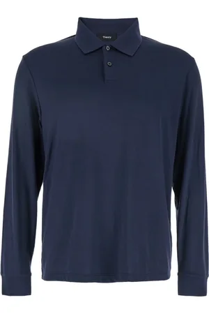 THEORY Hombre, Camisetas, Azul, Talla: 2XL