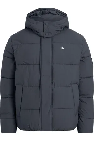 Calvin Klein Hombre, Chaquetas, Gris, Talla: S