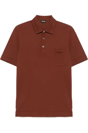 Ermenegildo Zegna Hombre, Camisetas, Rojo, Talla: M