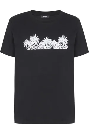 Balmain Hombre, Camisetas, Negro, Talla: L