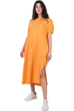 Roberto Collina Mujer, Vestidos, Naranja, Talla: S