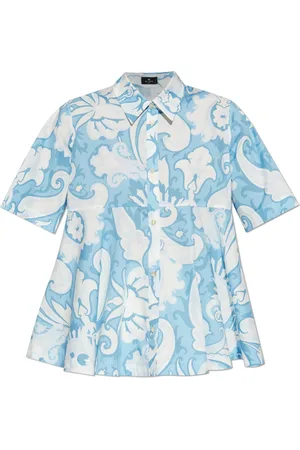 Etro Mujer, Blusas y Camisas, Azul, Talla: M