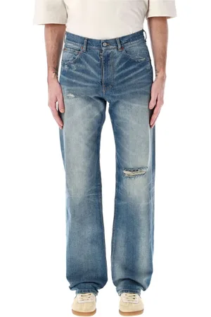 Maison Margiela Hombre, Vaqueros, Azul, Talla: W31