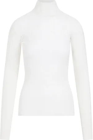 Bottega Veneta Mujer, Jerseys, Blanco, Talla: M