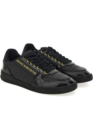 VERSACE Hombre, Zapatos, Negro, Talla: 42 EU