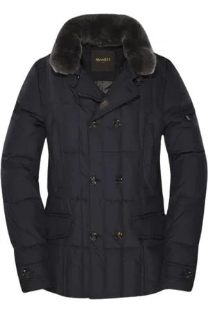 MOORER Hombre, Chaquetas, Azul, Talla: 4XL
