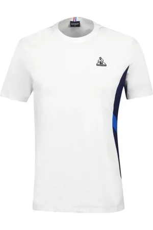 Le Coq Sportif Hombre, Camisetas, Blanco, Talla: M