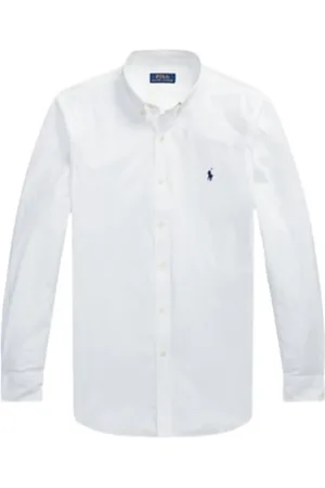 Ralph Lauren Hombre, Camisas, Blanco, Talla: S
