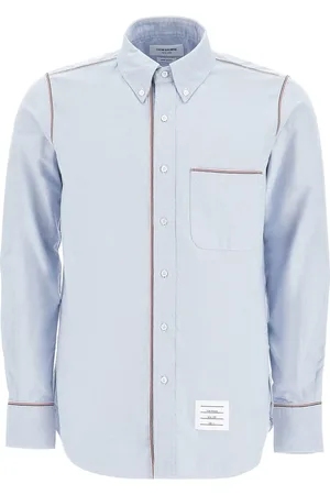Thom Browne Hombre, Camisas, Azul, Talla: L