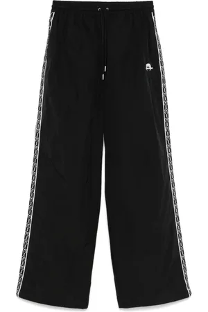 Marine Serre Hombre, Pantalones, Negro, Talla: L