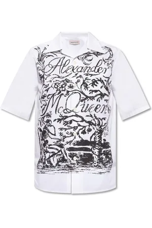 Alexander McQueen Hombre, Camisas, Blanco, Talla: L