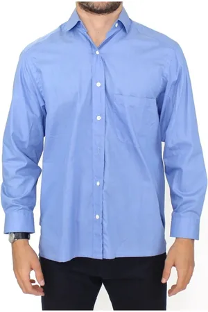 ERMANNO SCERVINO Hombre, Camisas, Azul, Talla: S