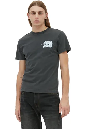 CARNE BOLLENTE Hombre, Camisetas, Negro, Talla: S