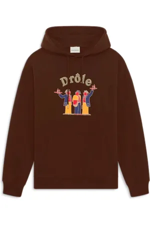 Drôle de Monsieur Hombre, Sudaderas, Marrón, Talla: S