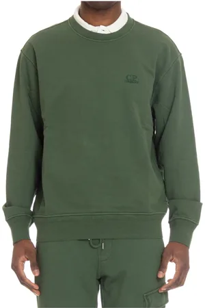 C.P. Company Hombre, Sudaderas, Verde, Talla: L