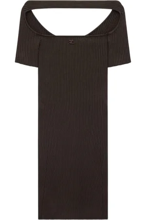 Courrèges Mujer, Vestidos, Marrón, Talla: S