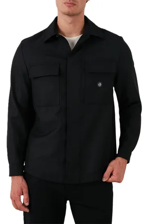 HUGO BOSS Hombre, Chaquetas, Negro, Talla: L