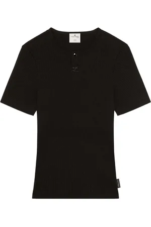 Courrèges Hombre, Camisetas, Negro, Talla: S