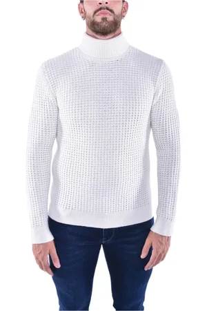 ELEVENTY Hombre, Jerseys, Blanco, Talla: 2XL