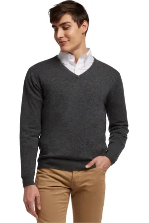 Brooks Brothers Hombre, Jerseys, Gris, Talla: S