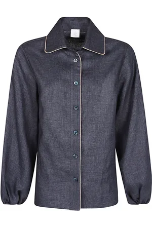 ELEVENTY Mujer, Blusas y Camisas, Azul, Talla: M
