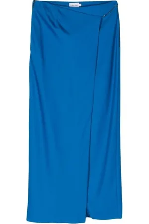 Calvin Klein Mujer, Faldas, Azul, Talla: S