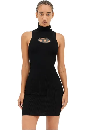 Diesel Mujer, Vestidos, Negro, Talla: L