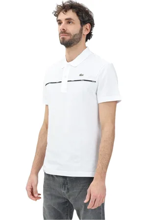 Lacoste Hombre, Camisetas, Blanco, Talla: L