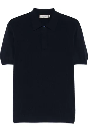 CANALI Hombre, Camisetas, Azul, Talla: M