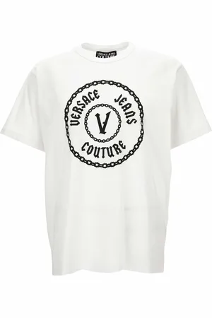 VERSACE Hombre, Camisetas, Blanco, Talla: S