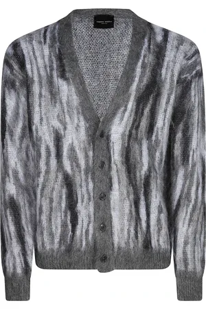 Roberto Collina Hombre, Jerseys, Gris, Talla: M