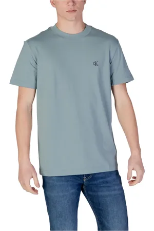 Calvin Klein Hombre, Camisetas, Verde, Talla: L
