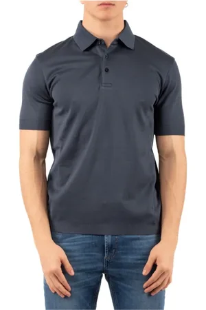 HERNO Hombre, Camisetas, Azul, Talla: L