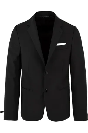 D.A. Daniele Alessandrini Hombre, Chaquetas, Negro, Talla: L