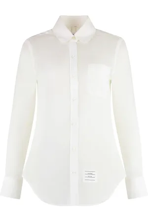 Thom Browne Mujer, Blusas y Camisas, Blanco, Talla: M
