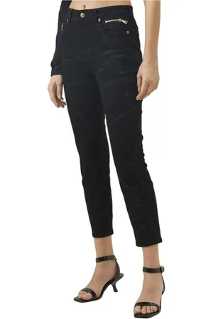 VERSACE Mujer, Vaqueros, Negro, Talla: W27