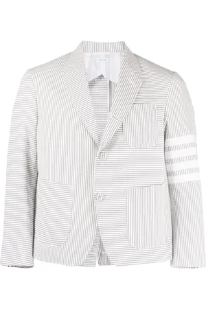 Thom Browne Hombre, Chaquetas, Gris, Talla: L