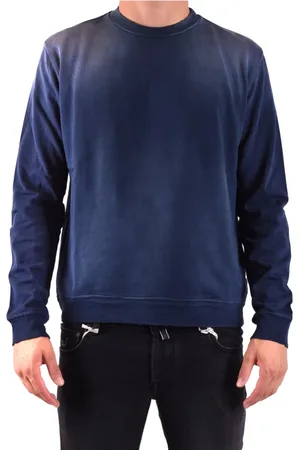 Paolo Pecora Hombre, Sudaderas, Azul, Talla: S