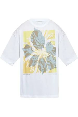 DRIES VAN NOTEN Hombre, Camisetas, Blanco, Talla: L