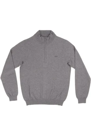sun68 Hombre, Jerseys, Gris, Talla: 2XL