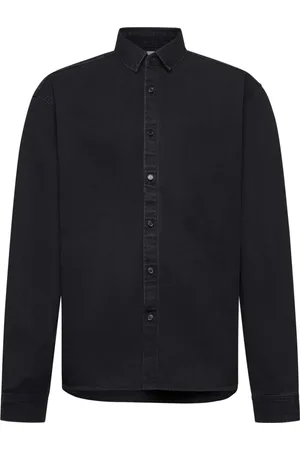Saint Laurent Hombre, Camisas, Negro, Talla: L