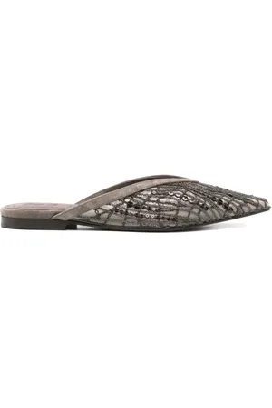 Brunello Cucinelli Mujer, Zapatos, Gris, Talla: 40 EU