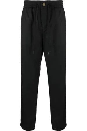 VERSACE Hombre, Pantalones, Negro, Talla: S